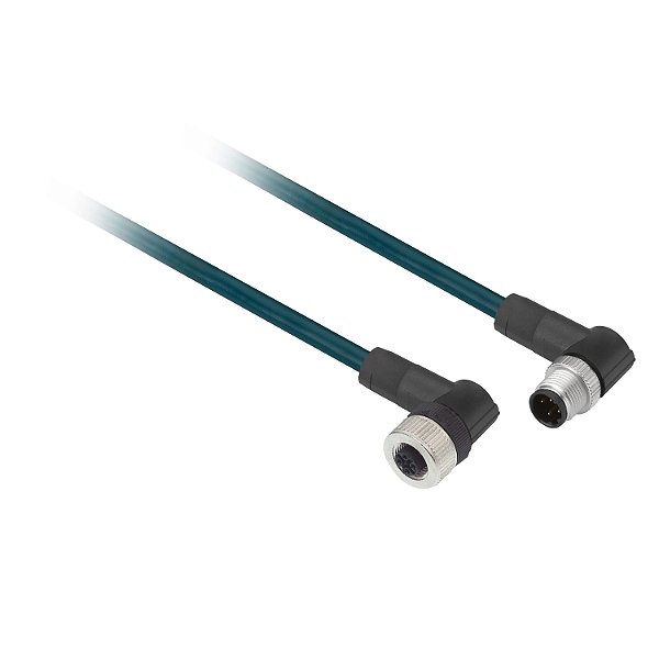 Cabo Com Conector Ip67-M12 Para M12 Ang 2M XZCR1512041C2 SCHNEIDER