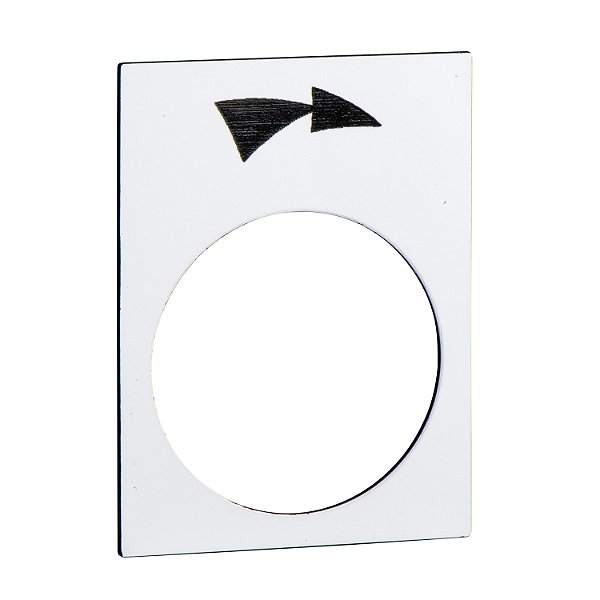 Etiqueta Para Botoeira Pendente Xaca 2Velocidades ZB2BY4921 SCHNEIDER