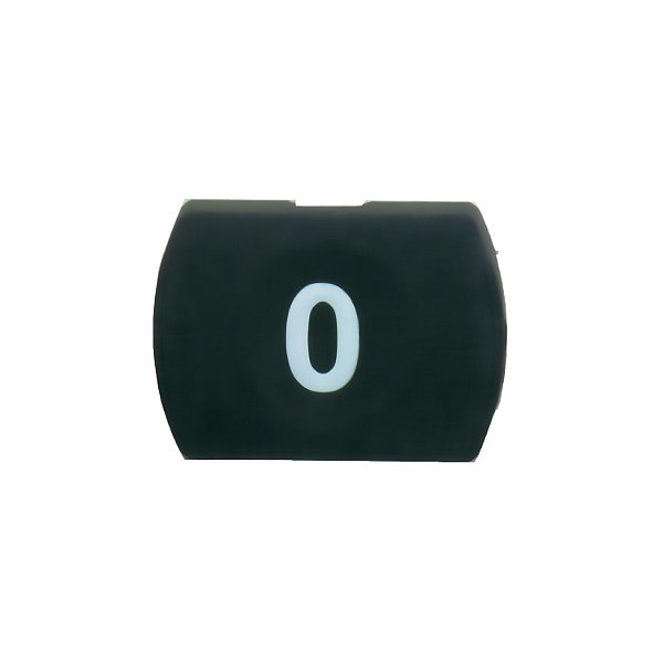 Capsula Com Marcacao O Para Botao 16Mm Plastico Retangular P ZB6YD200 SCHNEIDER