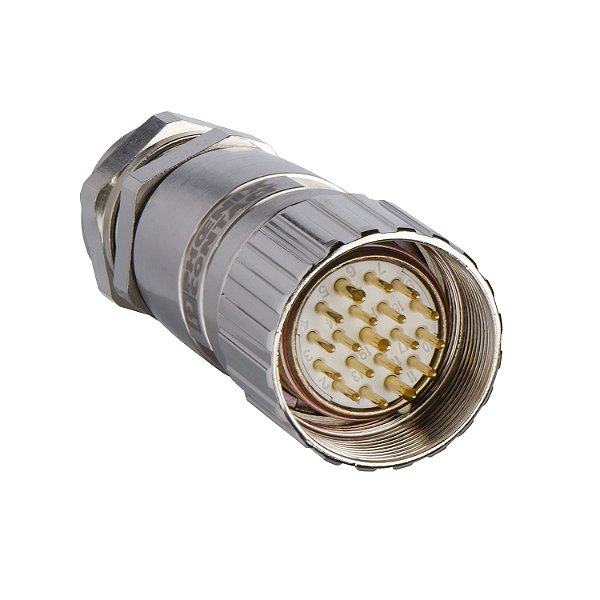 Conector M23 Machoo Reto XZCC23MDM190S SCHNEIDER