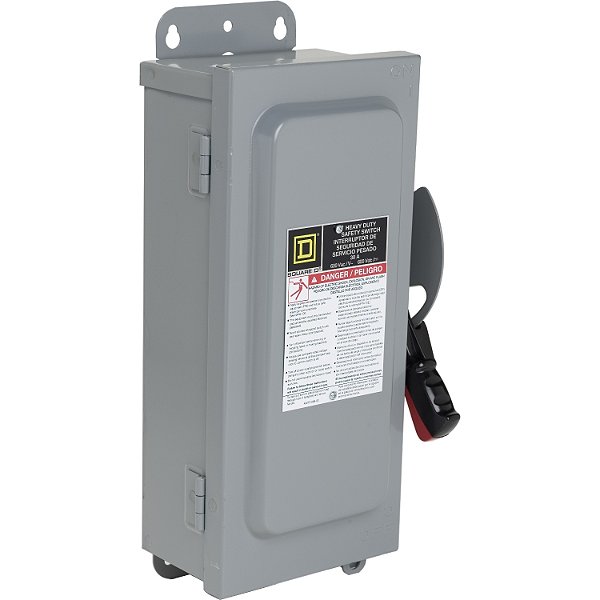 Interruptor Sem Fusivel 600V 30A 3P Nema CHU361AWK SCHNEIDER