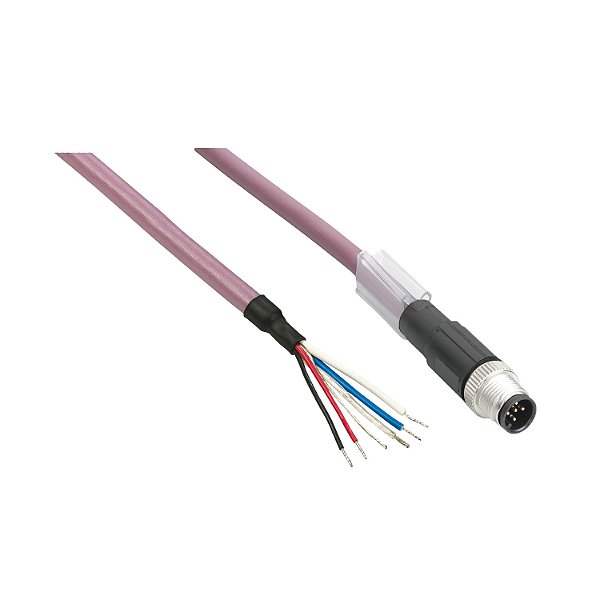 Power In Distribution Cable - Straight - M8 Female-Wire - 10M TCSXCNDFNX10V SCHNEIDER