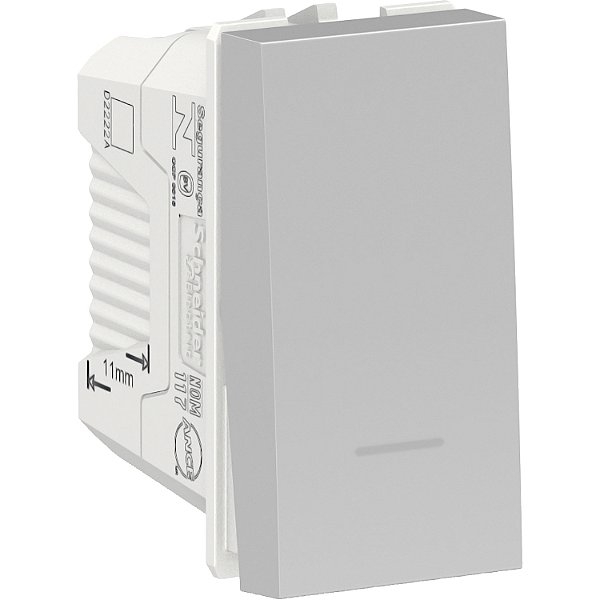 Modulo Interruptor Simples 16Ax 250V 1M Al S70116174 SCHNEIDER