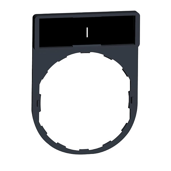 Porta Etiqueta 30X40Mm Preto Vermelho I ZBY2147 SCHNEIDER