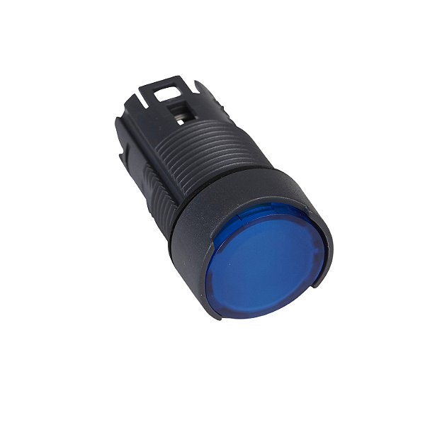 Cabecote Para Botao 16Mm Plastico Luminoso Redondo Azul ZB6AW6 APC