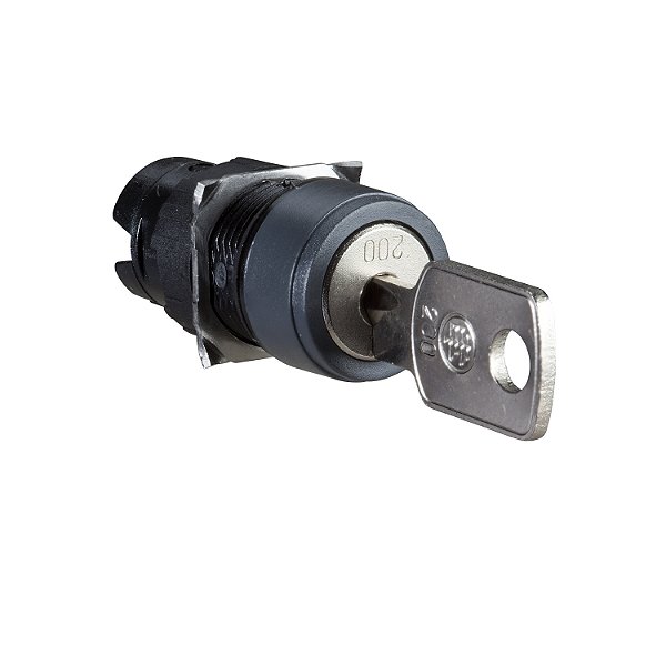 Cabecote Para Comutador 16Mm Com Chave Redondo 2Posicoes Dir ZB6AGA SCHNEIDER