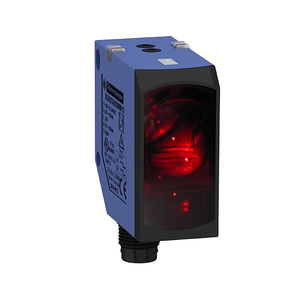 Sensor Fotoeletrico Laser Difuso Bgs Sn=5M 2 Saida Digitais Pnp/Npn Conector M12 XUK8TAKDMM12 SCHNEIDER