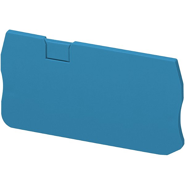 Placa Da Extremidade Para Conector Mola 2.5Mm2 3 Pontos Azul NSYTRACR23BL APC