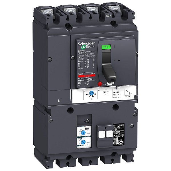Disjuntor Nsx100F Tm32D + Vigi Mh 4P4D LV429965 SCHNEIDER
