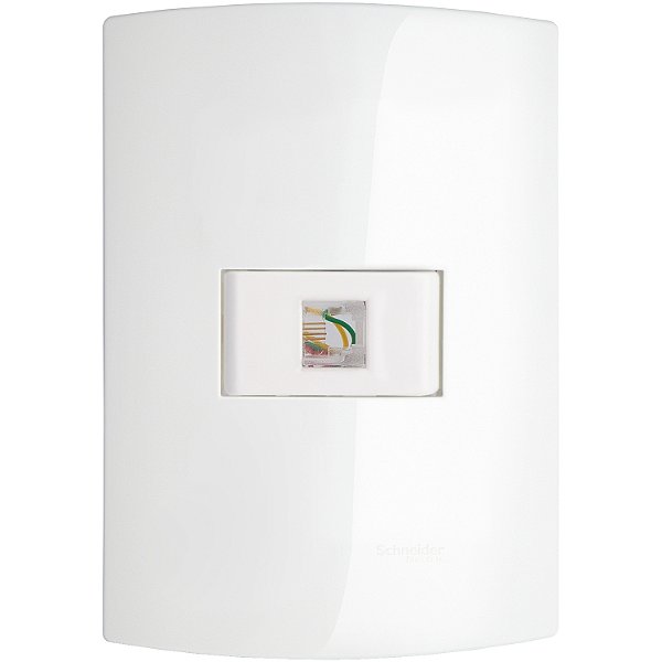Conjunto Tomada Rj11 2 Fios PRM2474 SCHNEIDER