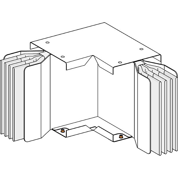 Kt 4X1000Al Flat Elbow N2 KTA1000LP4A2 SCHNEIDER