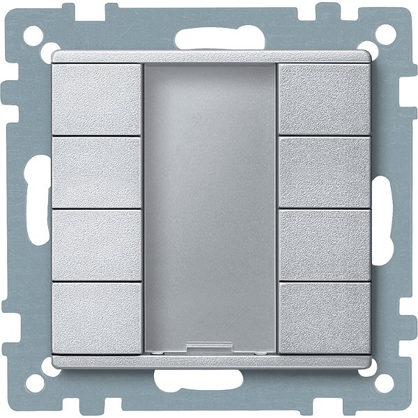 Teclado De 8 Botoes Aluminio MTN627860 SCHNEIDER