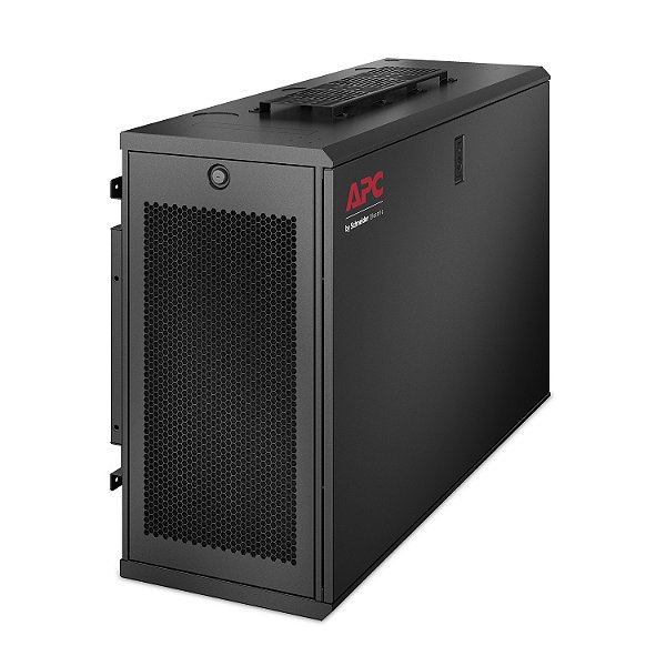 Gabinete Netshelter Wx De 6U Para Montagem Em Parede De Baixo Perfil Com Ventiladores De 230 V AR106VI SCHNEIDER
