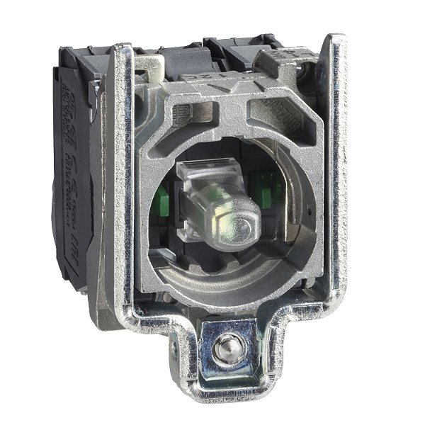 Corpo Para Botão Luminoso Modular Metálico, Com Led Integral, Azul, 2Na, 230...240Vca ZB4BW0M63 SCHNEIDER