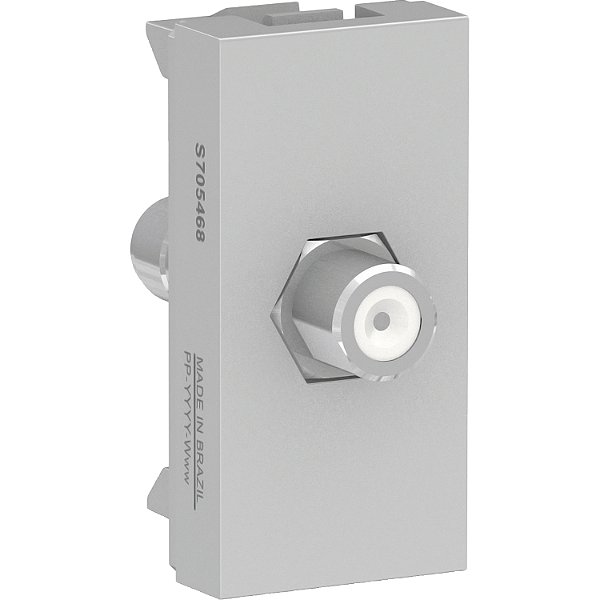 Modulo Tomada Para Antena De Tv (P/ Cabo Coaxial Tipo F) 1M Al S70546874 APC