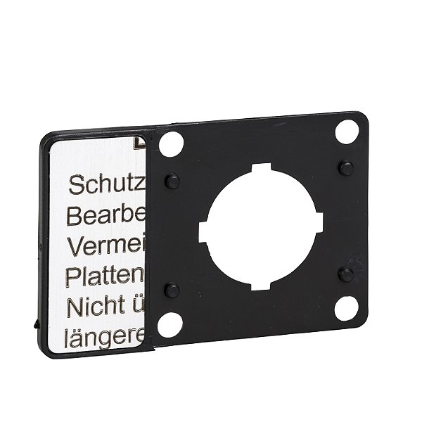 Suporte De Etiqueta Com Etiqueta Para Vario 12-40A 45X45Mm KZ13 SCHNEIDER