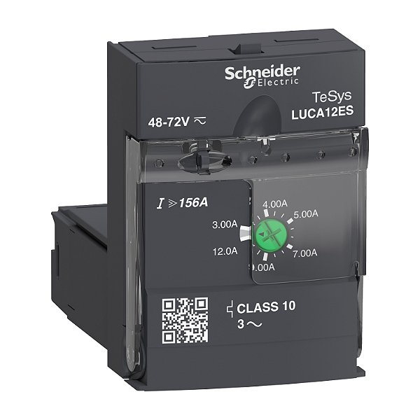 Unidade De Controle Standard Trifasico Classe 10 3-12A 48Vca/48-72Vcc LUCA12ES SCHNEIDER