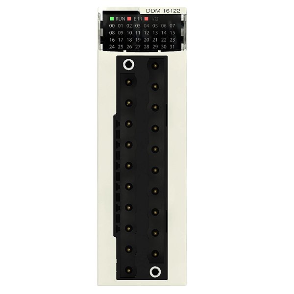 Modulo X80 - 8 Entradas Digitais.24Vcc / 8 Saidas Dig-Pnp-H BMXDDM16022H SCHNEIDER