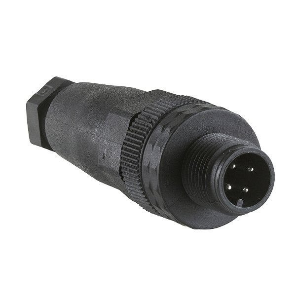 Conector M12 Reto 4Pinanel P XZCC12MDP40B APC