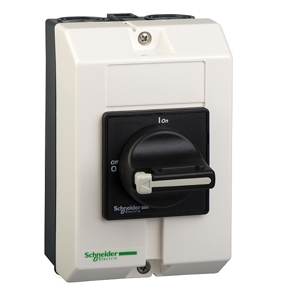Cofre Vazio Ip65 Com Manopla Preta Para Mini Vario E Vario 1 VBFXGE1 APC
