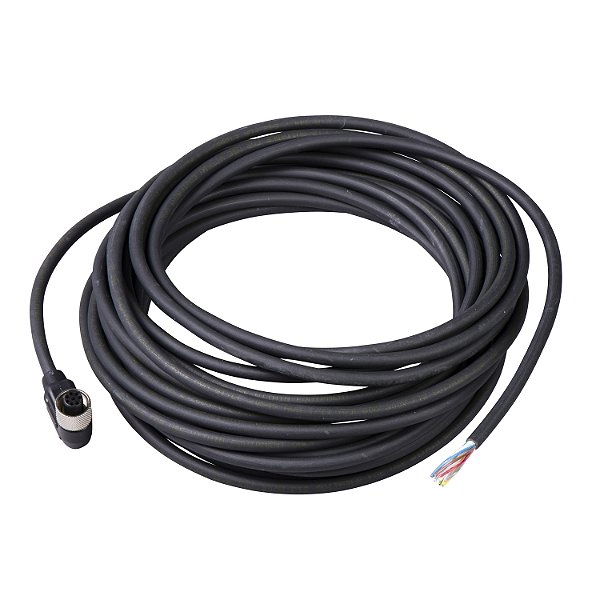Cabo Pur Com Conector Cotovelo M12 8 Pinos 10 Metros XZCP53P11L10 APC