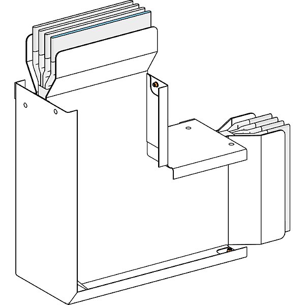 Kt 4X1000Al Edgewise Elbow KTA1000LC4A SCHNEIDER