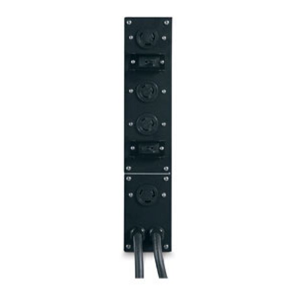 Painel De Bypass Para Manutenção Da Apc, 200/208/240 V; 50 A; Interruptor Bbm; Entrada L6-30P/ Cabeamento Fixo; Saída 1 L6-30R, 2 L6-20R SBP6KRMT2U SCHNEIDER