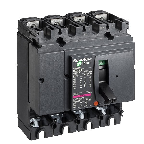 Estrutura Disjuntor Nsx100H Tetrapolar LV429009 SCHNEIDER