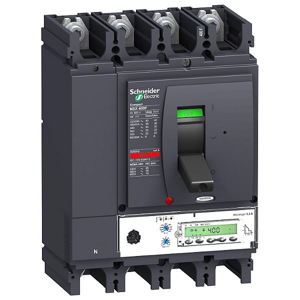 Disjuntor Nsx400F Micrologic 5.3A 4P LV432679 SCHNEIDER