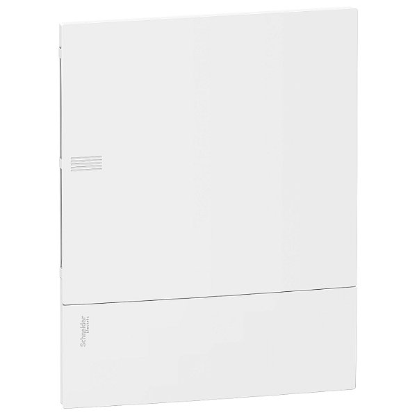 Tampa Branca Porta Opaca Para Quadro De Distribuicao Mini Pragma 2 Filas 24 Mod MIP30212 APC