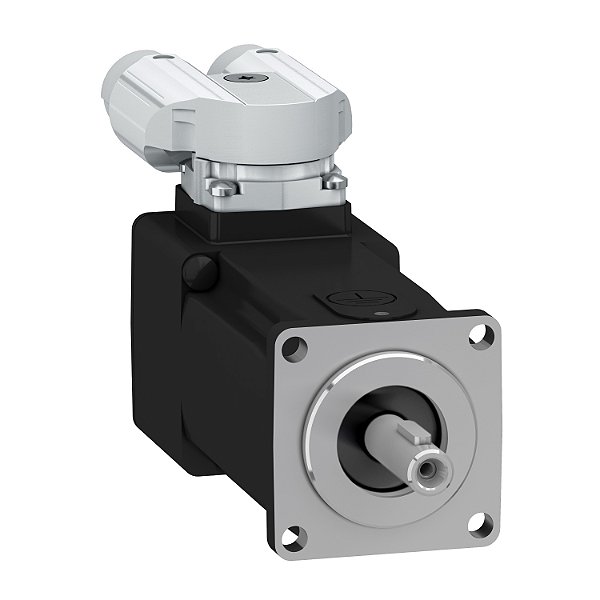 Servomotor De Baixa Inércia Com 40Mm De Flange - 0.38 Nm/9000 Rpm - Multi-Volta - Eixo Chaveado - Sem Freio - Conector Angular - Ip 65/Ip 67 BSH0402P37A2A SCHNEIDER