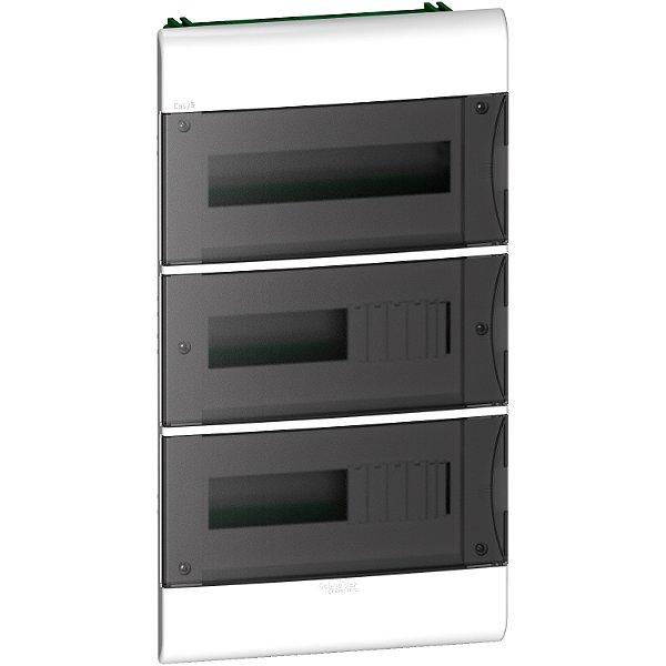 Easy9 - Plastic Enclosure - 36 Modules - Flush - With Smoked Door EZ9E3436 SCHNEIDER