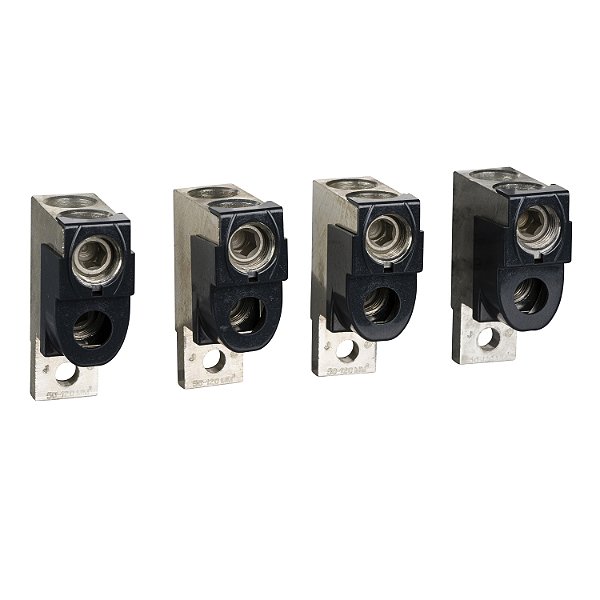 4 Terminais Parafuso 2 Cabos 50 A 120Mm2 LV429219 SCHNEIDER