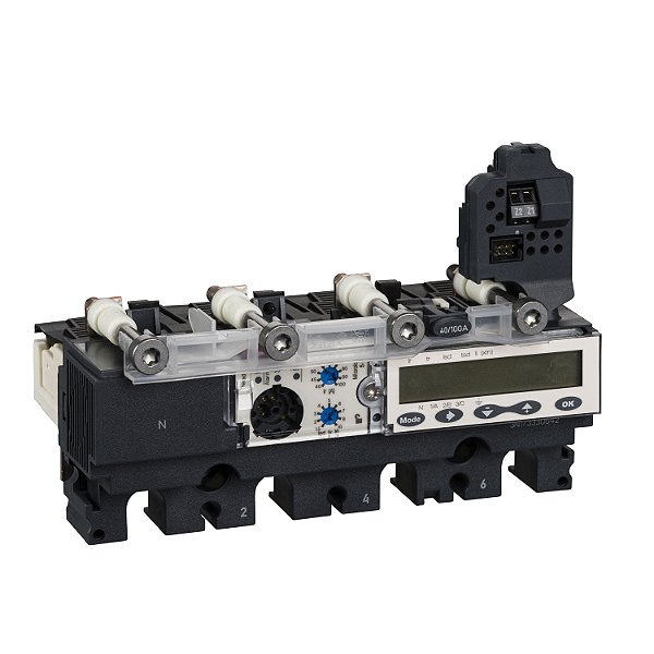 Trip Unit - Micrologic 5.2 A - 100 A - 4 Poles 4D LV429100 SCHNEIDER
