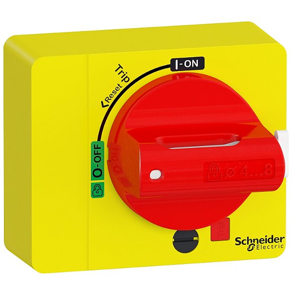 Tesys Gv4 - Direct Rotary Handle Red - Ip54 GV4ADN02 SCHNEIDER