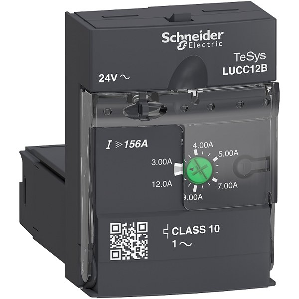 Unidade De Controle Avancada Monofasico Classe 10 3-12A 24Vca Tesys U LUCC12B APC