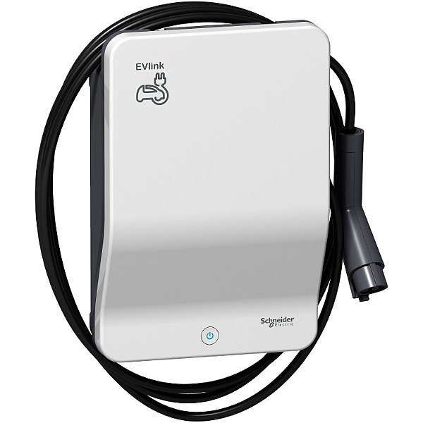Carregador Veicular Evlink Wallbox - 7,4 Kw - Cabo T1 Acoplado - Chave EVH2S7P0AK APC