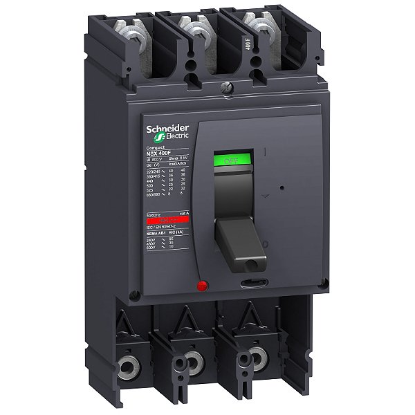 Estrutura Disjuntor Nsx400H Tripolar LV432404 SCHNEIDER