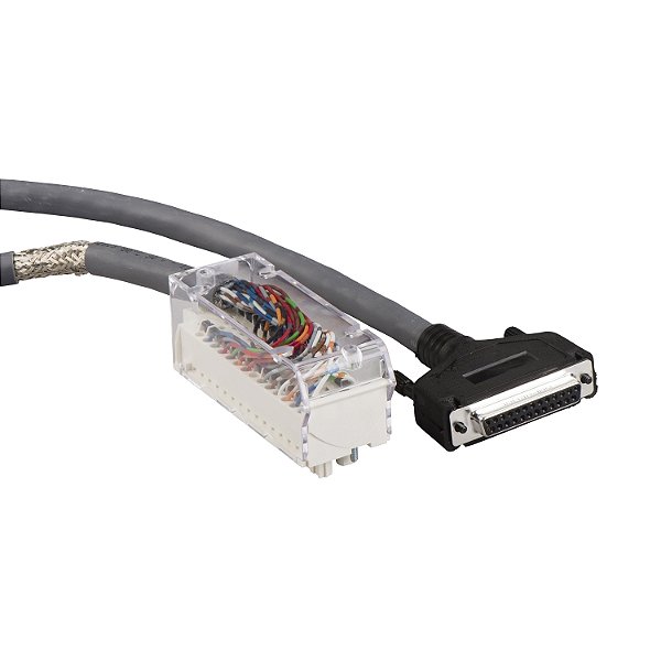 Cabo X80 1.5M P/ Ea Ami08X0 C/ Ftb2820 + Db25 Para Tfast Ab BMXFTA150 APC