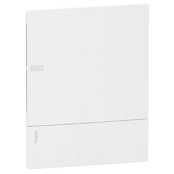 Quadro De Distribuicao Mini Pragma Embutir 2 Filas 24 Modulos Porta Opaca MIP20212 SCHNEIDER