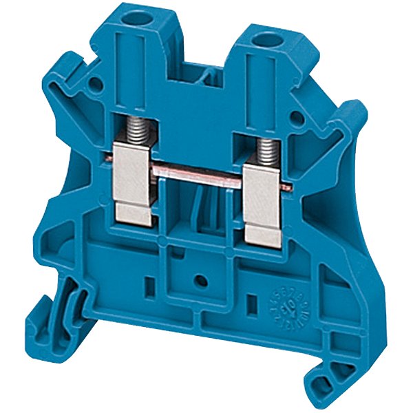 Conector Parafuso 4Mm2 2 Pontos Azul NSYTRV42BL SCHNEIDER