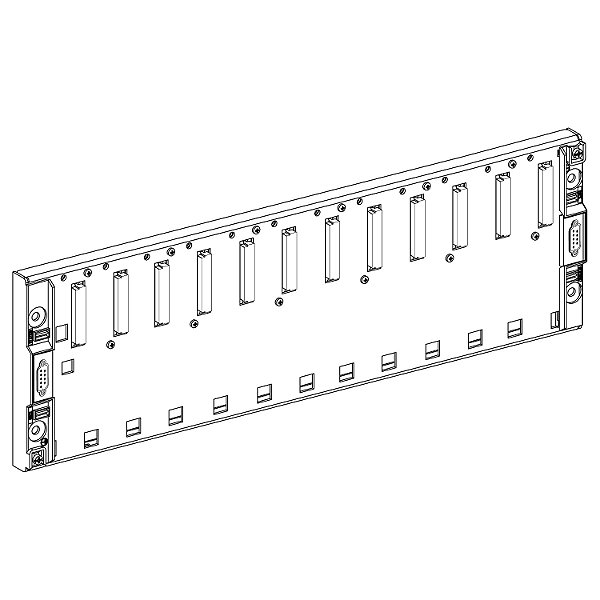 Rack Premium Extensao De 12 Slots Conf Coated TSXRKY12EXC SCHNEIDER