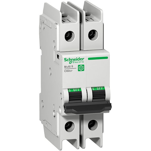 Multi 9 - C60Bp - Mcb - 2P - 1 A - C Curve - 480Y/277 V - 10 Ka - Ul 489 M9F42201 SCHNEIDER