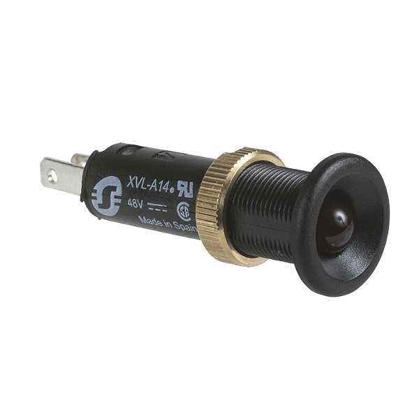 Sinalizador 8Mm Plastico Com Led Aparente 5Vcc Vermelho XVLA114 SCHNEIDER