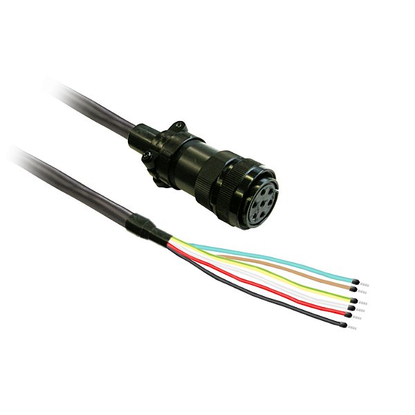 Cabo Potencia 1,3Mm2 Para Motor Bch2 Com Freio E Conector Militar - 3M VW3M5D2FR30 SCHNEIDER