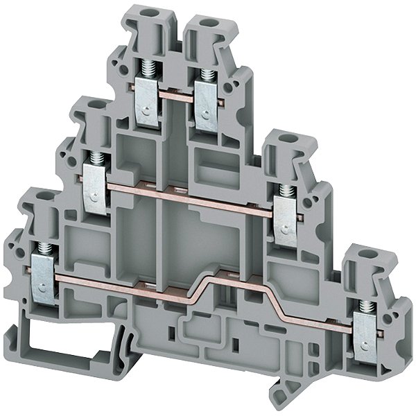 Conector 3 Estagios 2.5Mm2 Cinza NSYTRV26T SCHNEIDER