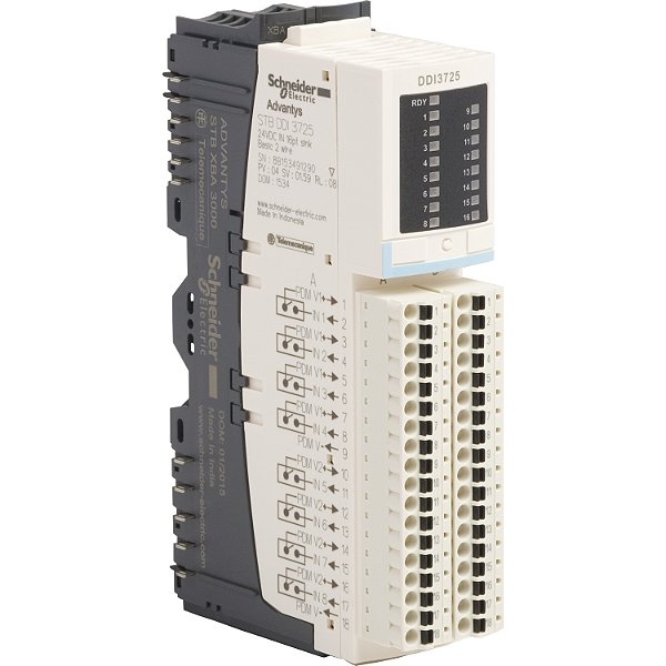 Kit Modicon Stb Entr Dig 24 Vcc 16 Pontos 2 Fioscc STBDDI3725KC SCHNEIDER