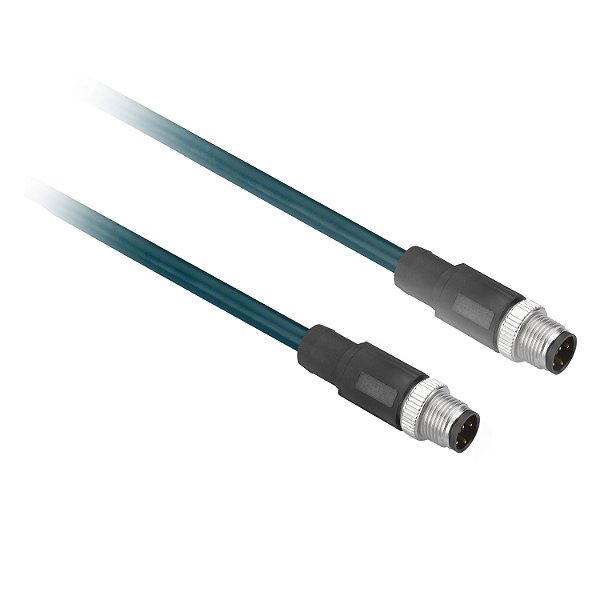 Cabo Com Conector Macho M12/Fem M12 XZCR1511041C1 SCHNEIDER