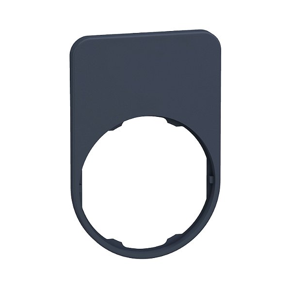 Legend Plate 40 X 60 Mm For Flush Mounted Heads, Plastic, 2 Lines, Unmarked ZBYFP6101 SCHNEIDER