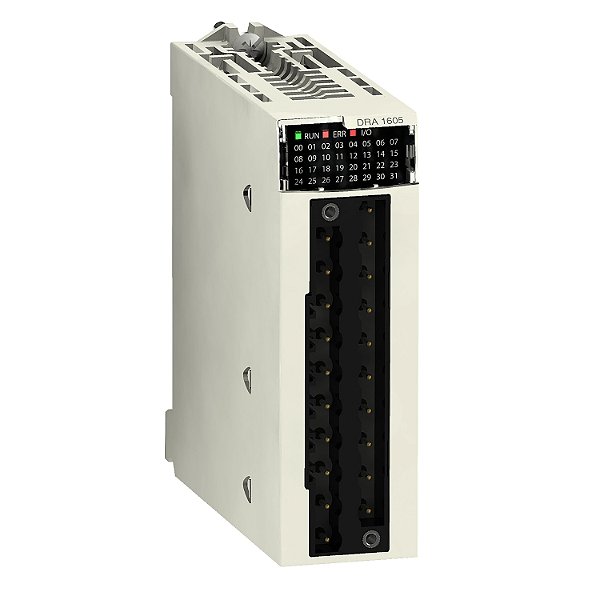 Modulo X80 - 16 Saidas Digitais A Rele - 2A - Conect Borne BMXDRA1605 SCHNEIDER